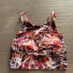 LULULEMON NWOT wunder train high neck longline bra Size 6 — urbantricity multi